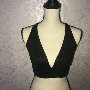 Black VS bra